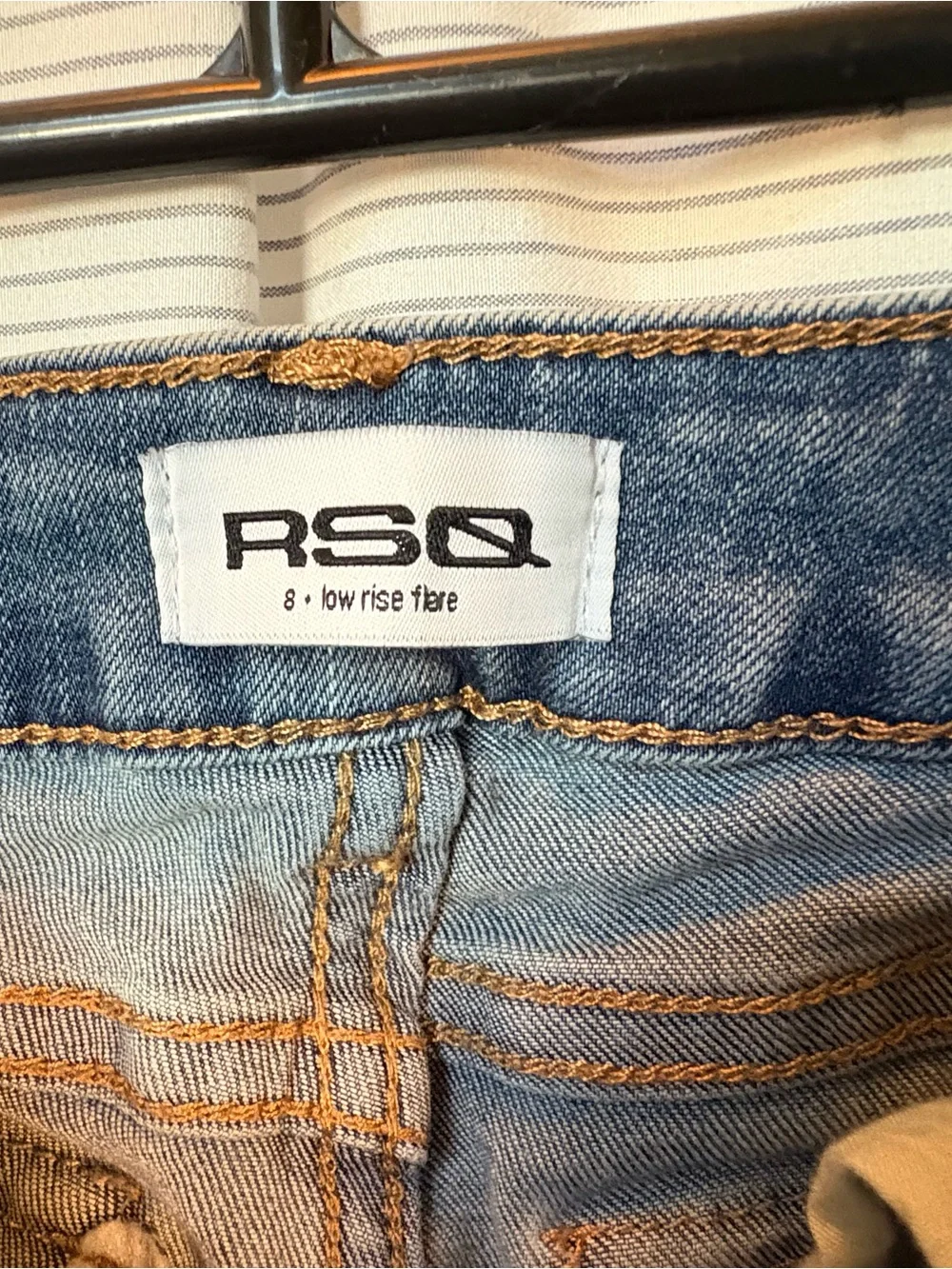 RSQ Girls Medium Wash Flare Jeans